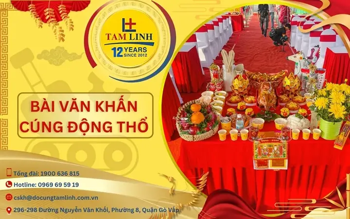 Bài Cúng Động Thổ Công Ty, Xây Dựng Công Trình 3 Miền Chuẩn: Lễ Vật & Văn Khấn Chi Tiết