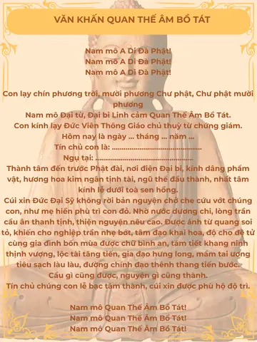 Bài Cúng Giao Thừa Tại Bàn Phật Quan Âm: Văn Khấn Chuẩn Và Cách Bày Lễ Đầy Đủ