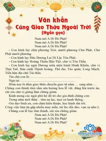 Hướng Dẫn Bài Cúng Giao Thừa Ngoài Trời 2026 (bính Ngọ) Chuẩn Truyền Thống: Văn Khấn, Mâm Cúng, Nghi Thức Đầy Đủ A-z Hướng Dẫn Bài Cúng Giao Thừa Ngoài Trời 2026 (bính Ngọ) Chuẩn Truyền Thống: Văn Khấn, Mâm Cúng, Nghi Thức Đầy Đủ A-z