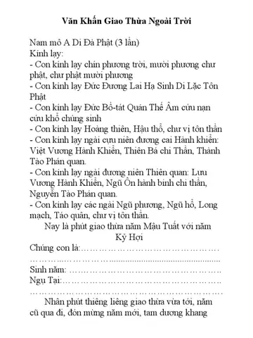 Hướng Dẫn Bài Cúng Giao Thừa Ngoài Trời 2026 (bính Ngọ) Chuẩn Truyền Thống: Văn Khấn, Mâm Cúng, Nghi Thức Đầy Đủ A-z Hướng Dẫn Bài Cúng Giao Thừa Ngoài Trời 2026 (bính Ngọ) Chuẩn Truyền Thống: Văn Khấn, Mâm Cúng, Nghi Thức Đầy Đủ A-z