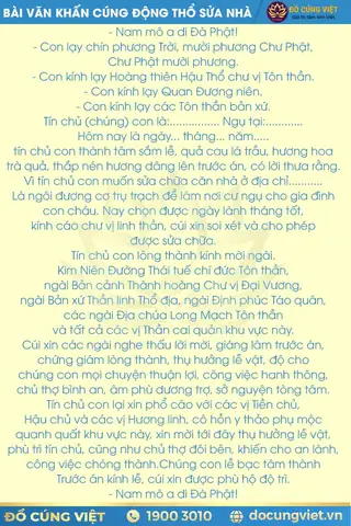 Bài Cúng Làm Ki Ốt Chuẩn Tâm Linh: Văn Khấn Khởi Công, Cách Sắm Mâm Lễ Và Trình Tự Tiến Hành Đầy Đủ