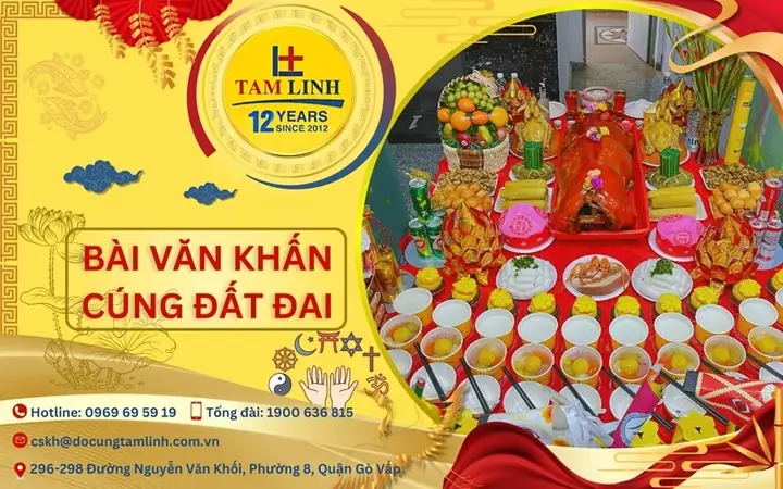 Bài Cúng Lễ Đất Đại Vị Trần Từ Phụng Thế Chuẩn Truyền Thống Kèm Cách Cúng Đầy Đủ Bài Cúng Lễ Đất Đại Vị Trần Từ Phụng Thế Chuẩn Truyền Thống Kèm Cách Cúng Đầy Đủ