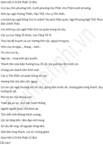 Văn Khấn Mùng 1 Tháng 7 Âm Lịch: Full Văn Cúng Gia Tiên, Thần Linh Chuẩn Nhất Văn Khấn Mùng 1 Tháng 7 Âm Lịch: Full Văn Cúng Gia Tiên, Thần Linh Chuẩn Nhất