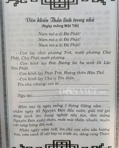 Bài Cúng Ngày Tết: Cách Làm Đúng Nghi Lễ, Thứ Tự Văn Khấn Chuẩn Theo Phong Tục Việt Bài Cúng Ngày Tết: Cách Làm Đúng Nghi Lễ, Thứ Tự Văn Khấn Chuẩn Theo Phong Tục Việt