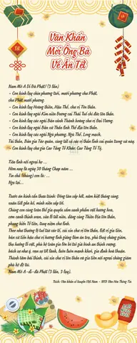Bài Cúng Ngày Tết: Cách Làm Đúng Nghi Lễ, Thứ Tự Văn Khấn Chuẩn Theo Phong Tục Việt Bài Cúng Ngày Tết: Cách Làm Đúng Nghi Lễ, Thứ Tự Văn Khấn Chuẩn Theo Phong Tục Việt