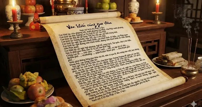 Văn Khấn Cúng Ông Công Giao Thừa Chi Tiết A-z: Bài Cúng Ngoài Trời & Trong Nhà Chuẩn Nhất Văn Khấn Cúng Ông Công Giao Thừa Chi Tiết A-z: Bài Cúng Ngoài Trời & Trong Nhà Chuẩn Nhất