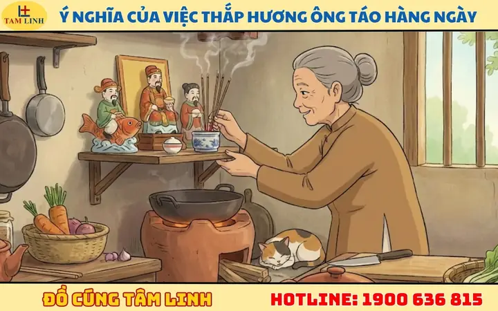 Văn Khấn Cúng Ông Táo Ngày Mùng 1 Chuẩn Nhất: Full Văn Bản, Cách Cúng Và Lễ Vật Chi Tiết