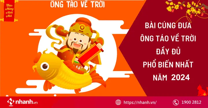 Bài Cúng Ông Táo Về Trời Đầy Đủ, Chuẩn Phổ Biến Nhất Năm 2026 Bài Cúng Ông Táo Về Trời Đầy Đủ, Chuẩn Phổ Biến Nhất Năm 2026