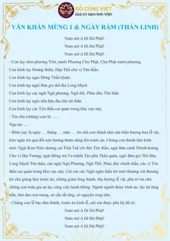Bài Cúng Rằm Mùng 1 Cô Phạm Thị Yến: Văn Khấn Chuẩn Và Cách Sắm Lễ Đúng Pháp Cho Hương Linh