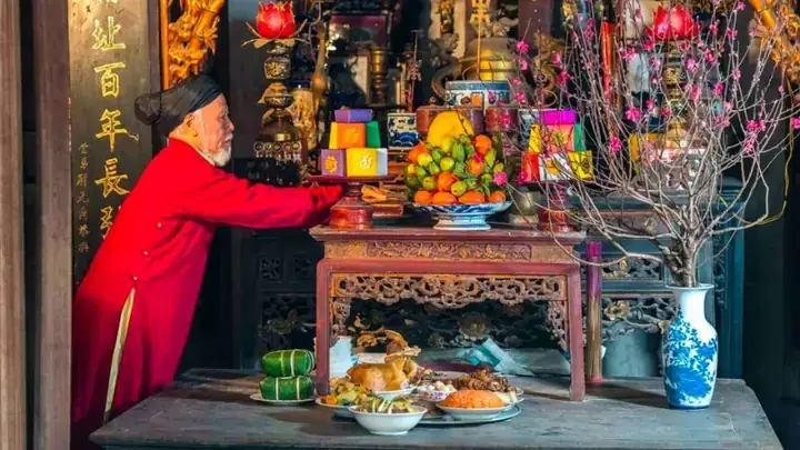 Hướng Dẫn Nghi Thức Cúng Sáng 30 Tết Trong Nhà: Mâm Cúng, Giờ Lễ, Văn Khấn Tất Niên Chuẩn Hướng Dẫn Nghi Thức Cúng Sáng 30 Tết Trong Nhà: Mâm Cúng, Giờ Lễ, Văn Khấn Tất Niên Chuẩn