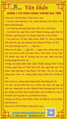 Tổng Hợp Văn Khấn Bài Cúng Sáng Mùng 1 Chuẩn, Đầy Đủ: Tết Nguyên Đán & Hàng Tháng (kèm Trình Tự, Lễ Vật, Chú Ý)
