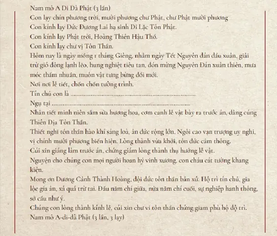 Tổng Hợp Bài Cúng Tết Nguyên Đán: Văn Khấn Truyền Thống Đúng Nghi Thức, Đón Năm Mới An Khang