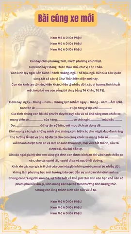Hướng Dẫn Lễ Cúng Xe Mới An Toàn Giao Thông: Văn Cúng Đầy Đủ, Chi Tiết Nhất