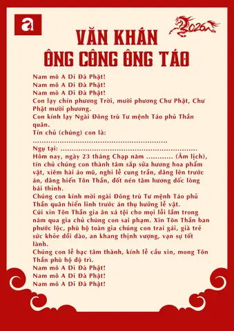 Văn Khấn Cúng Ông Công Ông Táo Chuẩn Nhất, Đầy Đủ, Chi Tiết Nhất 2024