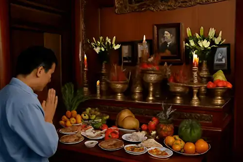 Mẫu Văn Khấn Cúng Sóc Vọng Cho Người Mới Mất Đầy Đủ, Chuẩn Nghĩa (kèm Nghi Thức & Lễ Vật)