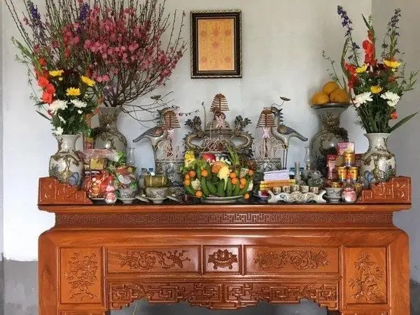 Cách Bố Trí Bàn Cúng Gia Tiên Chuẩn Phong Thủy Chiêu Bình An, Rước Lộc Vượng Cách Bố Trí Bàn Cúng Gia Tiên Chuẩn Phong Thủy Chiêu Bình An, Rước Lộc Vượng