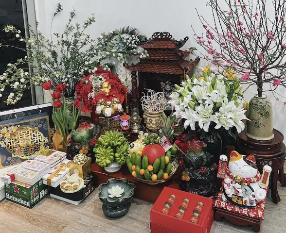 Cách Trang Trí Bàn Thờ Cúng Ông Địa Thần Tài Đẹp, Chuẩn Phong Thủy Ngày Tết Cách Trang Trí Bàn Thờ Cúng Ông Địa Thần Tài Đẹp, Chuẩn Phong Thủy Ngày Tết