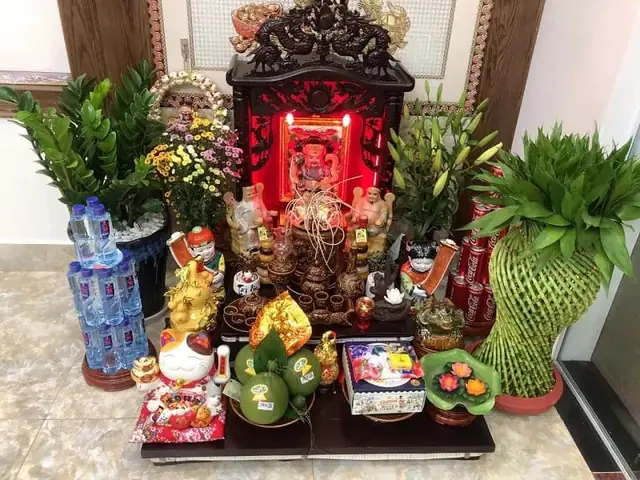 Cách Trang Trí Bàn Thờ Cúng Ông Địa Thần Tài Đẹp, Chuẩn Phong Thủy Ngày Tết Cách Trang Trí Bàn Thờ Cúng Ông Địa Thần Tài Đẹp, Chuẩn Phong Thủy Ngày Tết