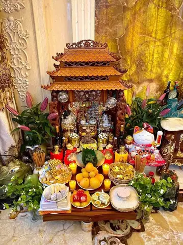 Cách Trang Trí Bàn Thờ Cúng Ông Địa Thần Tài Đẹp, Chuẩn Phong Thủy Ngày Tết Cách Trang Trí Bàn Thờ Cúng Ông Địa Thần Tài Đẹp, Chuẩn Phong Thủy Ngày Tết