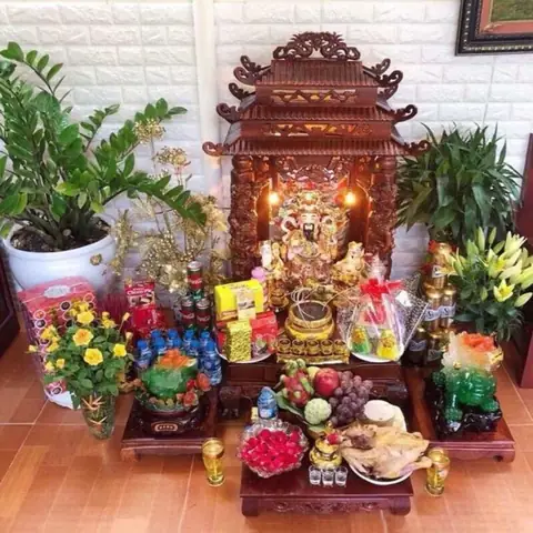 Cách Trang Trí Bàn Thờ Cúng Ông Địa Thần Tài Đẹp, Chuẩn Phong Thủy Ngày Tết Cách Trang Trí Bàn Thờ Cúng Ông Địa Thần Tài Đẹp, Chuẩn Phong Thủy Ngày Tết