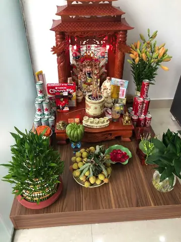 Cách Trang Trí Bàn Thờ Cúng Ông Địa Thần Tài Đẹp, Chuẩn Phong Thủy Ngày Tết Cách Trang Trí Bàn Thờ Cúng Ông Địa Thần Tài Đẹp, Chuẩn Phong Thủy Ngày Tết