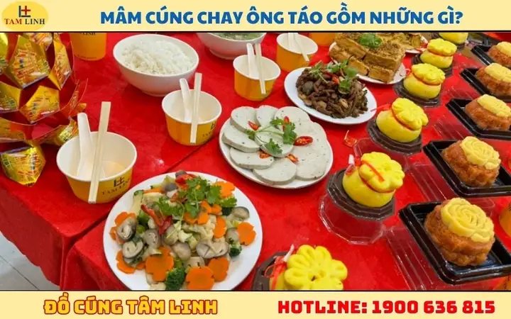 Hướng Dẫn Bày Mâm Cúng Chay Ông Táo Chuẩn Tại Bàn Thờ Thần Tài, Đón Tết An Lành Hướng Dẫn Bày Mâm Cúng Chay Ông Táo Chuẩn Tại Bàn Thờ Thần Tài, Đón Tết An Lành