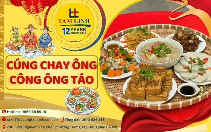 Hướng Dẫn Bày Mâm Cúng Chay Ông Táo Chuẩn Tại Bàn Thờ Thần Tài, Đón Tết An Lành Hướng Dẫn Bày Mâm Cúng Chay Ông Táo Chuẩn Tại Bàn Thờ Thần Tài, Đón Tết An Lành