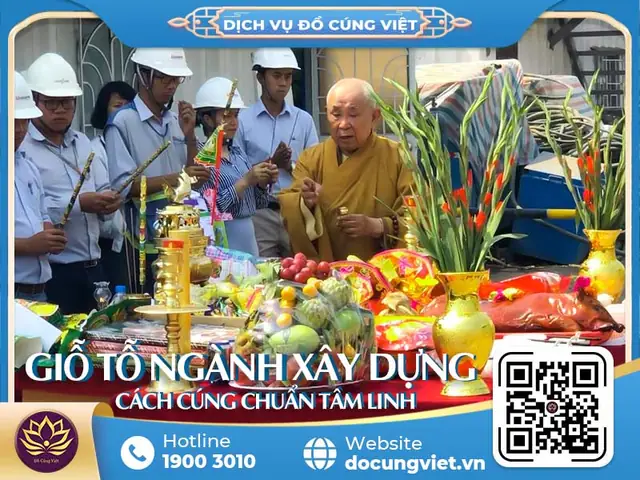 Hướng Dẫn Cúng Giỗ Tổ Thợ Hồ (nghề Xây Dựng) Chuẩn: Ngày Cúng, Mâm Cúng, Văn Khấn & Nghi Thức