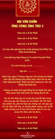 Cách Vái Cúng Ông Táo Chuẩn Nhất Cho Năm Mới