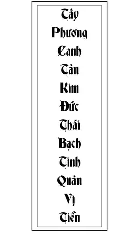 Cách Viết Bài Vị Cúng Sao Thái Bạch Chuẩn Theo Phong Thổ, Kèm Mẫu Văn Khấn Giải Hạn