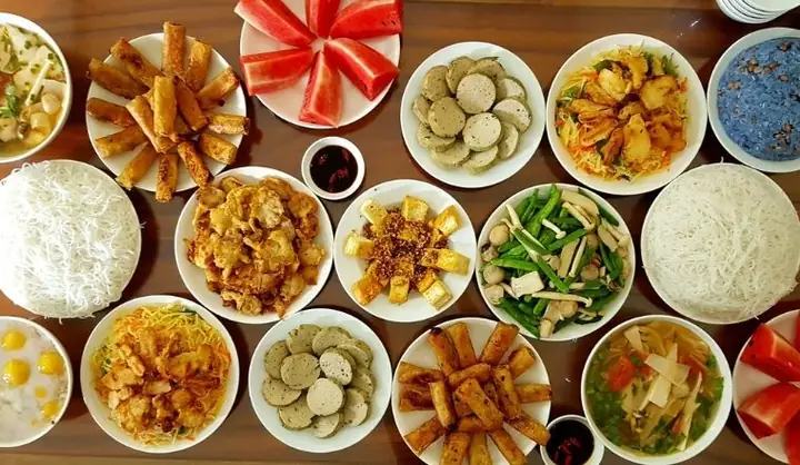 Gợi Ý 10+ Thực Đơn Mâm Cỗ Chay Cúng Tết Đầy Đủ, Đẹp Mắt, Dễ Làm Cho Ngày Mùng 1
