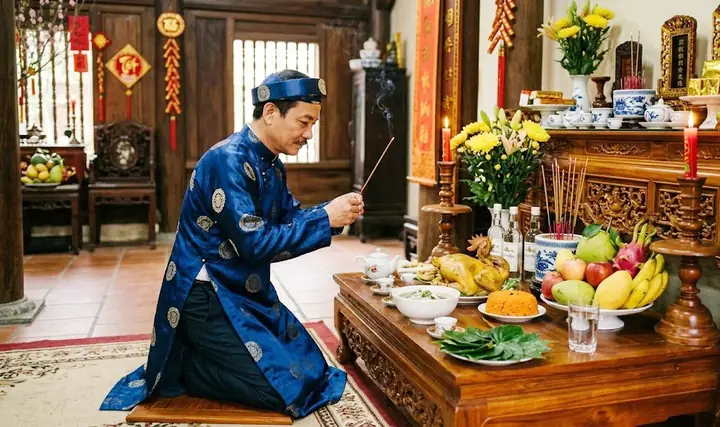 Hướng Dẫn Cúng Rằm Tháng Giêng Chuẩn Nghị Lệ: Thời Gian, Mâm Cỗ, Văn Khấn Đầy Đủ 2026