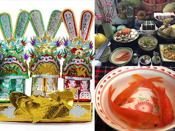 Hướng Dẫn Cúng Ông Công Ông Táo Đúng Vị Trí: Đặt Mâm Cúng Ở Đâu, Chọn & Thả Cá Chép Như Thế Nào Cho Đúng Phong Tục