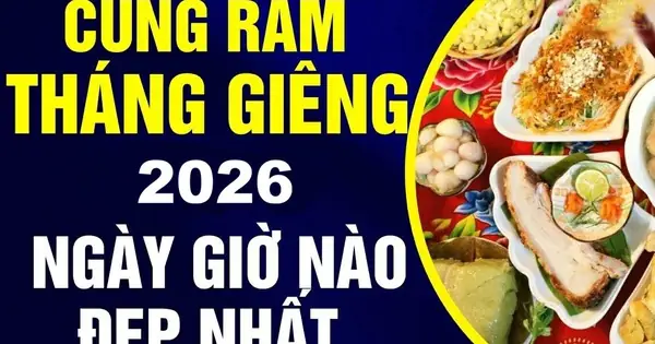 Cúng Rằm Tháng Giêng 2027 Gồm Những Gì? Hướng Dẫn Chuẩn Bị Mâm Cúng Đầy Đủ