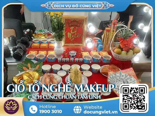 Văn Khấn & Mâm Cúng Tổ Nghề Makeup Đầy Đủ, Chuẩn Thờ Cúng Năm 2026