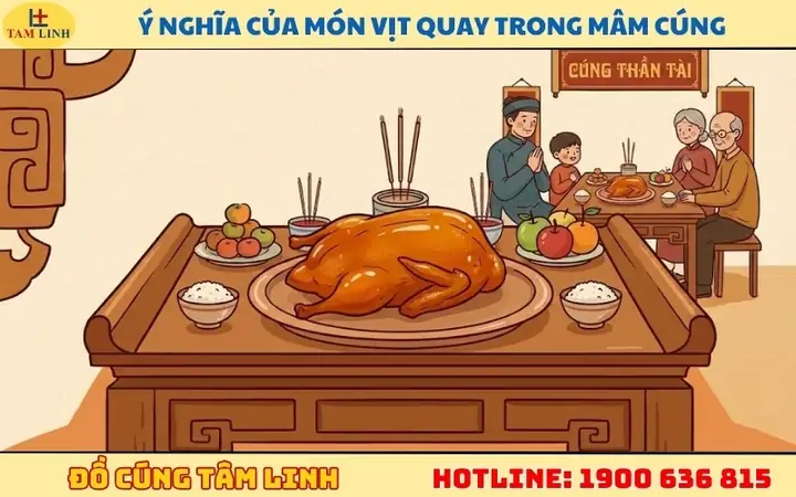 Hướng Dẫn Cúng Vịt Quay Thần Tài Đúng Nghi Thức, Ý Nghĩa Và Cấm Kị Cần Biết