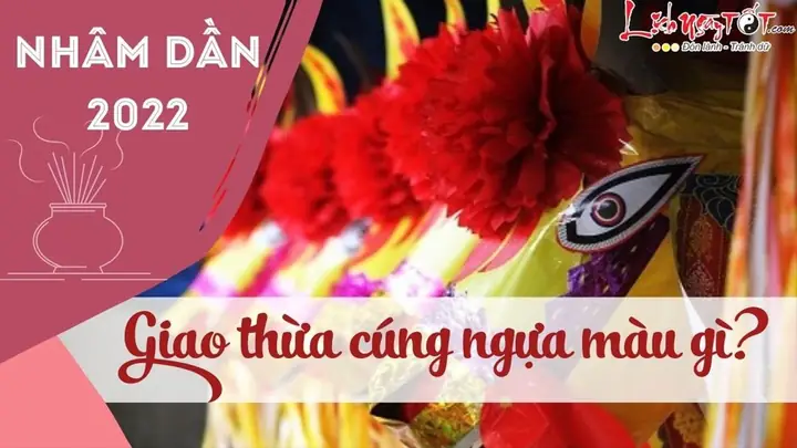 Cúng Giao Thừa Năm 2027 (đinh Mùi) Ngựa Màu Gì? Chuẩn Phong Thủy Theo Ngũ Hành