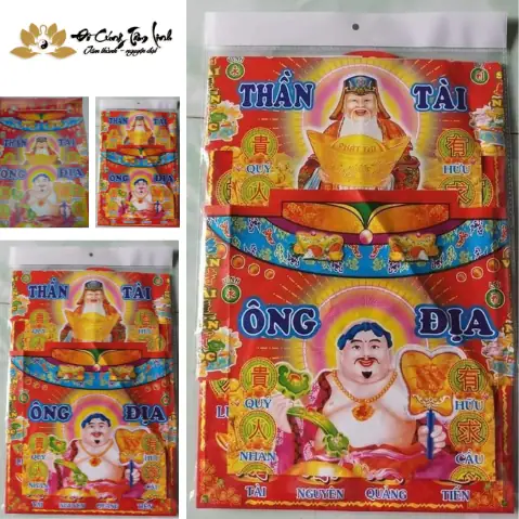 Bộ Giấy Cúng Thần Tài Thổ Địa Đầy Đủ: Cách Chọn Mua Bộ Đầy Đủ Chuẩn Loại, Thành Phần Chi Tiết & Hướng Dẫn Cúng Chuẩn Lễ Tết