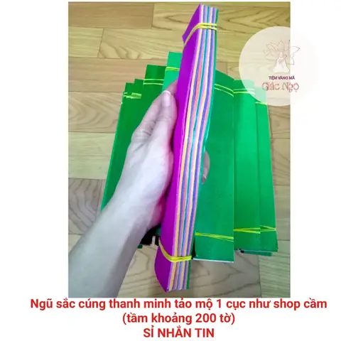 Giấy Ngũ Sắc Cúng: Ý Nghĩa Năm Màu Trong Các Nghi Lễ Thờ Cúng Và Cách Chọn Mua