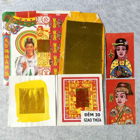 Hướng Dẫn Chuẩn Bị Giấy Tiền Cúng 30 Tết Đầy Đủ, Đúng Lễ Theo Phong Tục