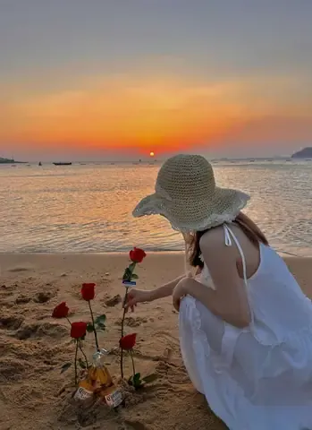 100+ Hình Ảnh Bình Minh Trên Biển Và Cô Girl Xinh 4k Chill Cực Đã