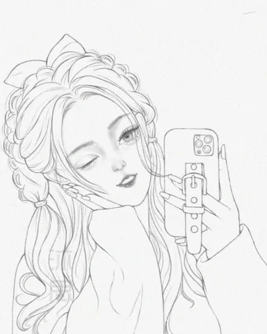 100+ Hình Ảnh Cô Gái Chất Vẽ Cực Chất, 100+ Anime Girl Art 4k Mới