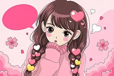 100+ Hình Ảnh Mếu Máo Cartoon Con Gái Tóc Bím Cute Ngầu, Full Hd