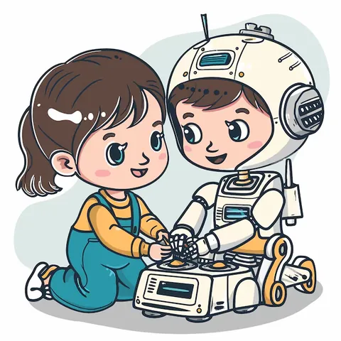 100+ Hình Ảnh Robot Vẽ Con Gái Đẹp Nhất, Full 4k Siêu Chất