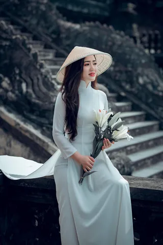 100+ Hình Ảnh Cô Gái Đình Làng Cực Chill Đậm Chất Cổ