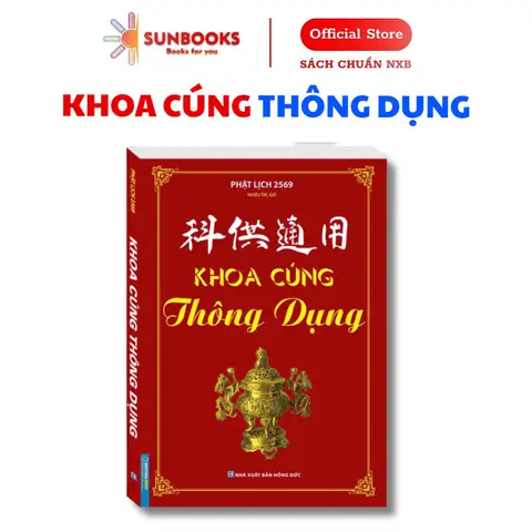 Tổng Hợp Khoa Cúng Phổ Thông (thông Dụng): Nội Dung, Thứ Tự Lễ, Tải Pdf Và Mua Sách Chi Tiết