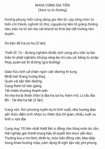 Toàn Bộ Văn Khấn Khoa Cúng Từ Đường (hán Việt - Quốc Ngữ) | Nghi Thức, Ý Nghĩa & Lưu Ý Chi Tiết
