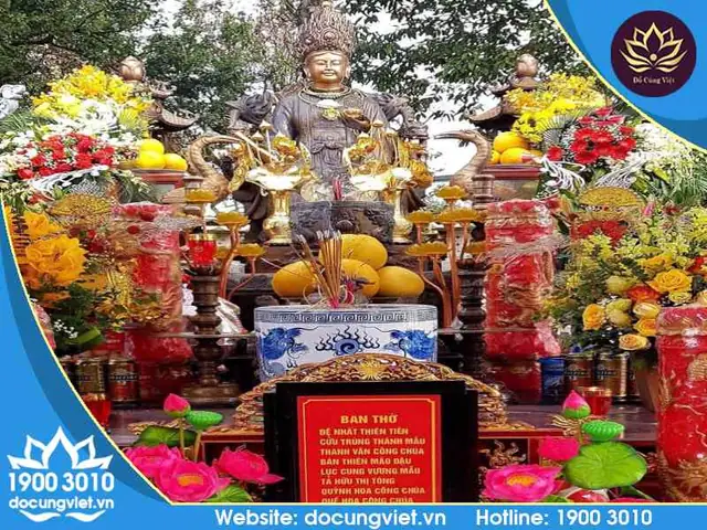Hướng Dẫn Lễ Cúng Trung Thiên (mẫu Cửu Trùng Thiên) Đầy Đủ: Lễ Vật, Văn Khấn Và Quy Trình Chuẩn Tâm Linh