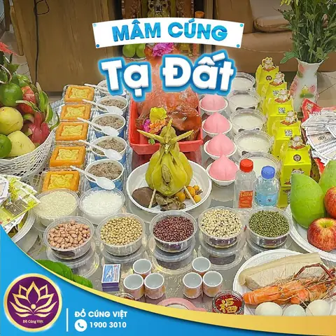 Hướng Dẫn Chuẩn Bị Mâm Cỗ Cúng Tạ Đất Trọn Vẹn: Lễ Vật, Văn Khấn Và Cách Cúng Đúng Lễ Nghi