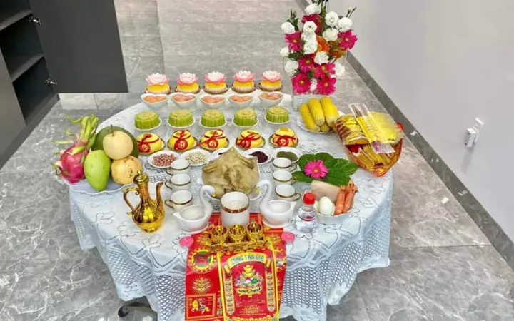 Mâm Cúng Tân Gia Gồm Những Gì? Cách Chuẩn Bị & Bày Đúng Lễ, Đúng Phong Tục Mâm Cúng Tân Gia Gồm Những Gì? Cách Chuẩn Bị & Bày Đúng Lễ, Đúng Phong Tục